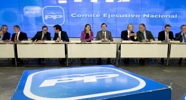 Mariano Rajoy preside el Comité Ejecutivo Nacional