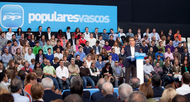 El presidente del PP vasco, Antonio Basagoiti