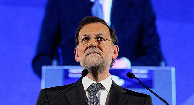 Mariano Rajoy durante su intervención en el Congreso del EPP en Bucarest