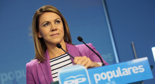 María Dolores de Cospedal valora los resultados de las elecciones en Galicia y País Vasco
