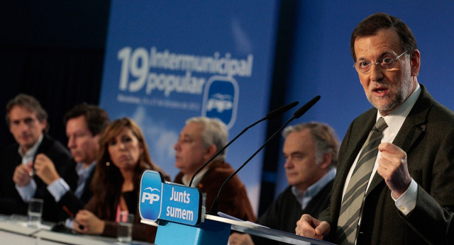 Mariano Rajoy en la clausura de la 19 Intermunicipal Popular
