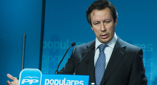 El vicesecretario de Organización y Electoral del PP, Carlos Floriano