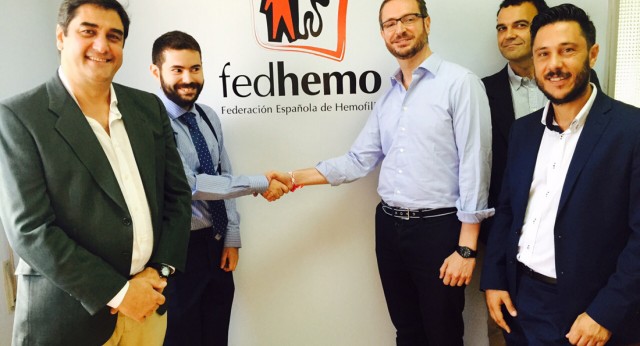 Javier Maroto se reune con la Federación Española de Hemofilia
