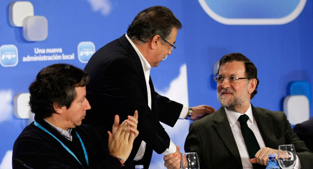 Mariano Rajoy durante la clausura de la 20 Interparlamentaria Popular