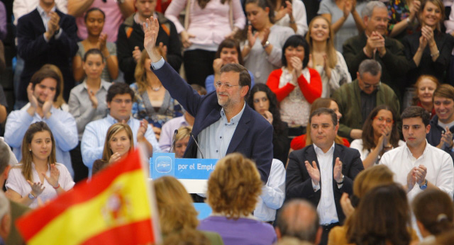 Mariano Rajoy en el acto sobre el empleo de Madrid