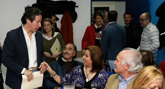 Floriano preside la reunión de la Junta Local del Partido Popular de Cáceres