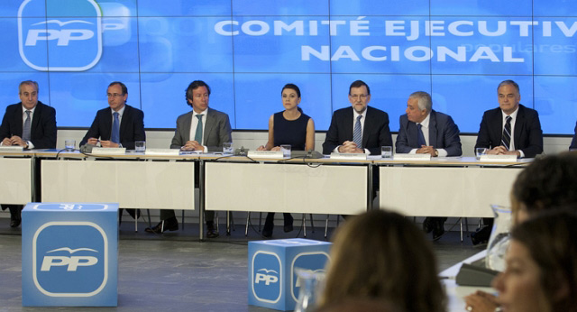 Mariano Rajoy preside la reunión del Comité Ejecutivo Nacional