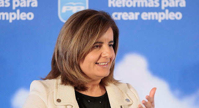 La ministra de Empleo y Seguridad Social, Fátima Báñez