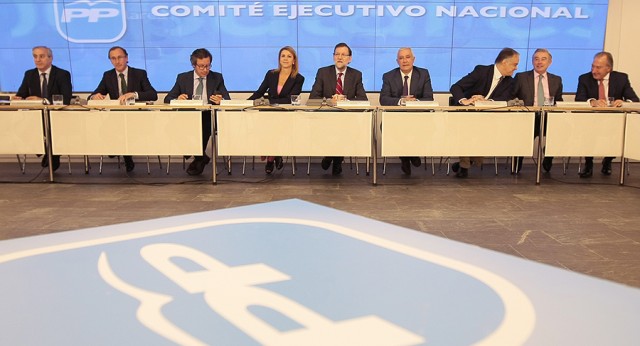 Mariano Rajoy preside la reunión del Comité Ejecutivo Nacional