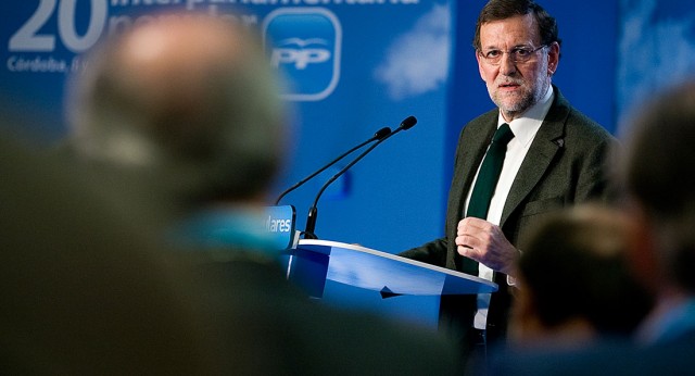 Mariano Rajoy en la clausura de la 20 interparlamentaria Popular