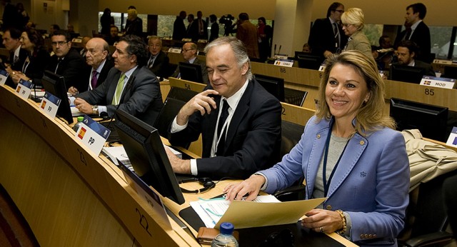 María Dolores de Cospedal interviene en la Asamblea Política del PP europeo