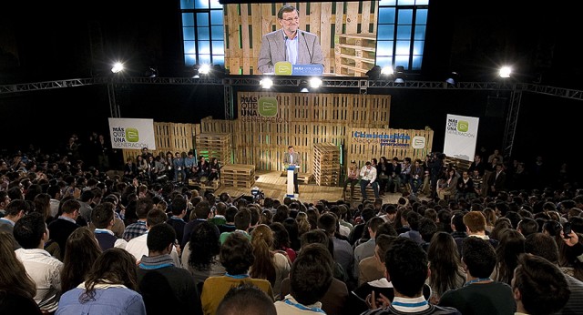 Mariano Rajoy durante su intervención