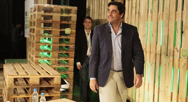 José Ignacio Echániz a su llegada a la Convención