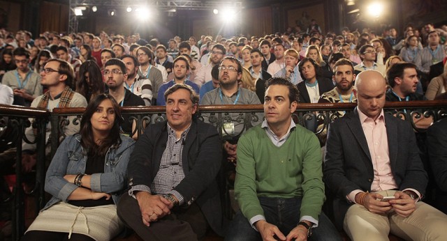 Beatriz Jurado con José Ramón García-Hernández y Pablo Zalba