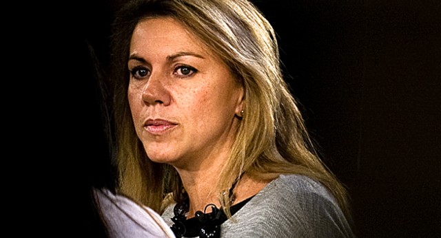 María Dolores de Cospedal durante su intervención
