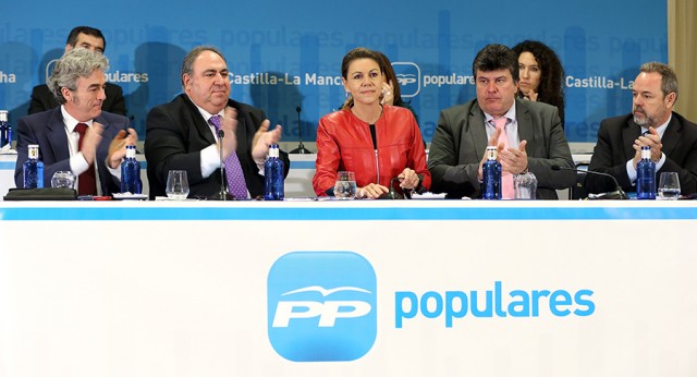 María Dolores de Cospedal preside la Junta Directiva Regional del PP de Castilla-La Mancha