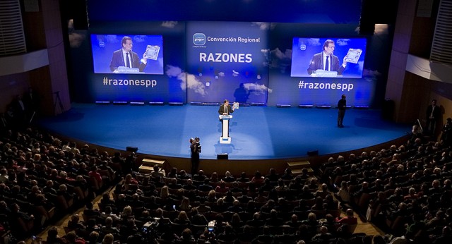 Mariano Rajoy durante su intervención 