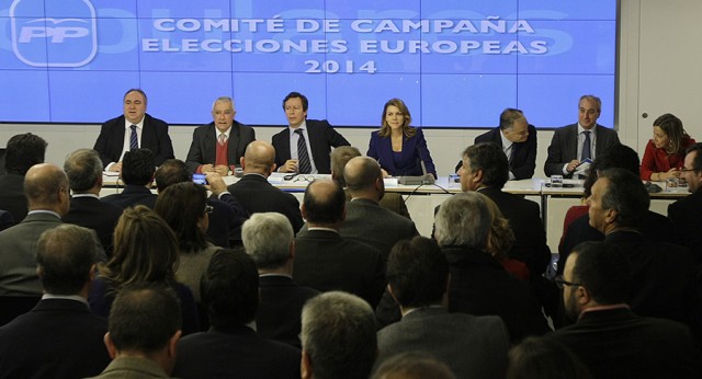María Dolores de Cospedal y Carlos Floriano presiden el Comité de Campaña de las Elecciones Europeas