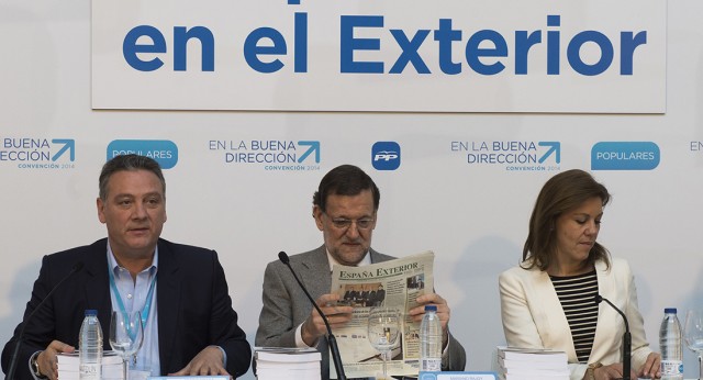 Mariano Rajoy y Cospedal en "Populares en el Exterior"