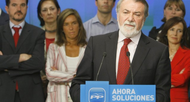 Jaime Mayor Oreja, candidato del PP a las Elecciones Europeas