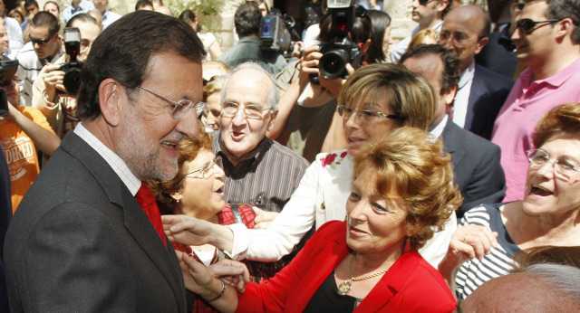 Mariano Rajoy visita Peñafiel (Valladolid)