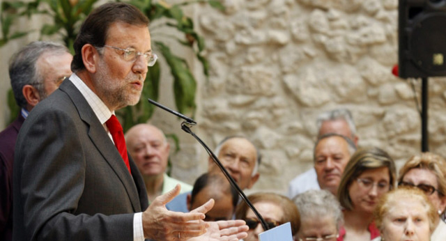 Mariano Rajoy visita Peñafiel (Valladolid)