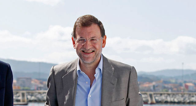 Mariano Rajoy en Cambados