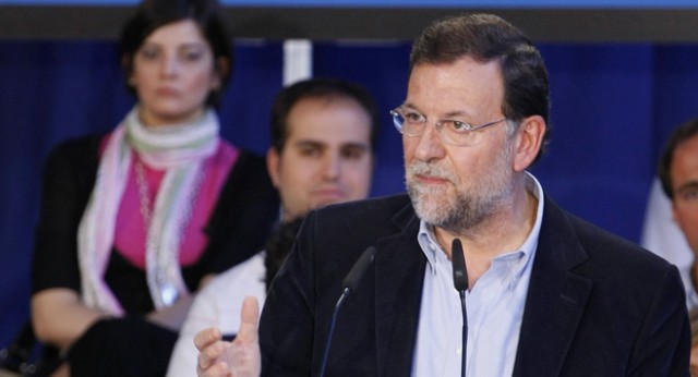 Mariano Rajoy durante el acto