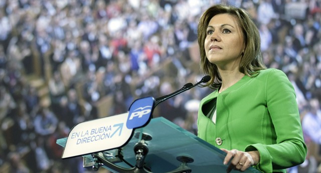 María Dolores de Cospedal en la Clausura de la Convención Nacional en Valladolid