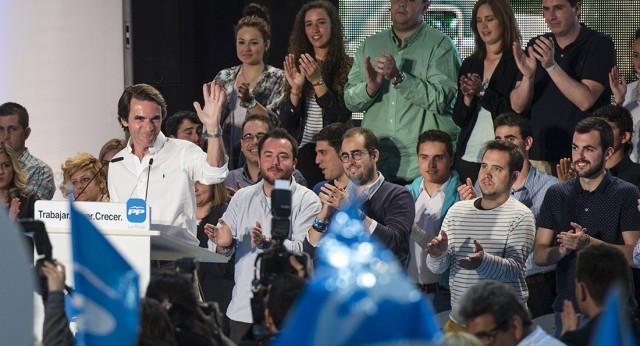 El Presidente de Honor en un momento de su discurso