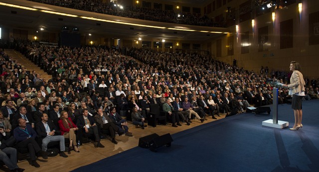 La secretaria general del Partido Popular, María Dolores de Cospedal