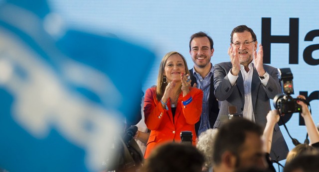 Mariano Rajoy durante el acto celebrado en Vigo