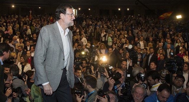 El presidente del Gobierno y del Partido Popular, Mariano Rajoy