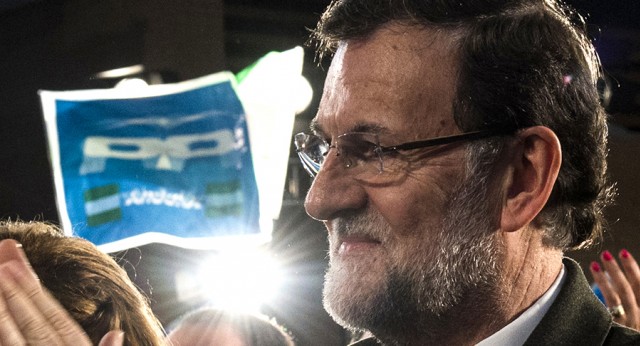 El presidente del Gobierno y del Partido Popular, Mariano Rajoy