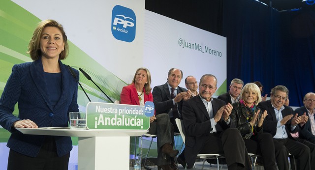 La secretaria general del Partido Popular, María Dolores de Cospedal