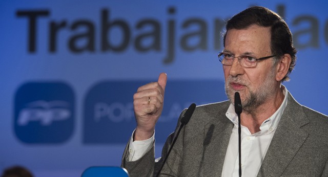 El presidente del Gobierno y del Partido Popular, Mariano Rajoy