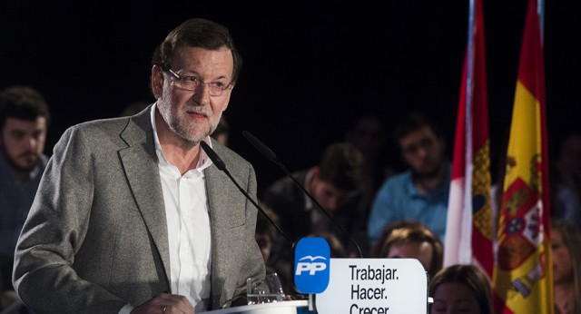 El presidente del Gobierno y del Partido Popular, Mariano Rajoy