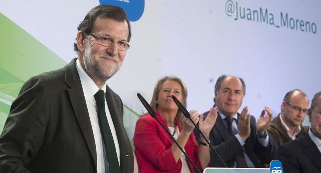 El presidente del Gobierno y del Partido Popular, Mariano Rajoy