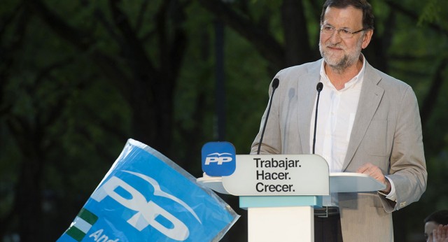 Mariano Rajoy en un momento de su intervención