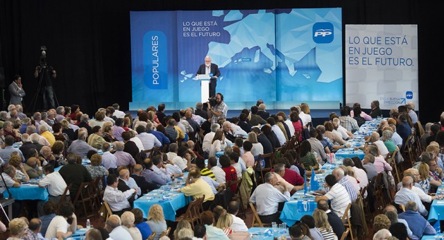 El candidato del PP a las elecciones europeas, Miguel Arias Cañete