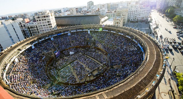 La plaza de toros de Valencia a reventar