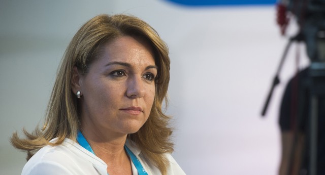 Susana Camarero en la Escuela de Verano del PP