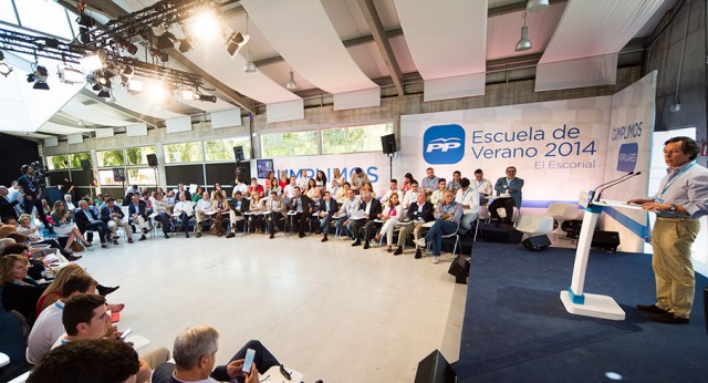 Carlos Floriano en la Escuela de Verano del PP