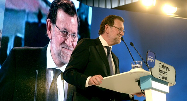 El presidente del Gobierno y del Partido Popular, Mariano Rajoy