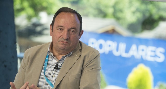 Pedro Sanz en la Escuela de Verano del PP. 