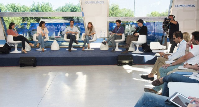 Debate en la  escuela de verano del PP 