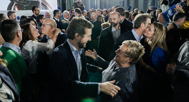 Pablo Casado y Alberto Núñez Feijóo 