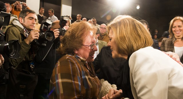 Mª Dolores de Cospedal en el acto "Cuestión de iguales"