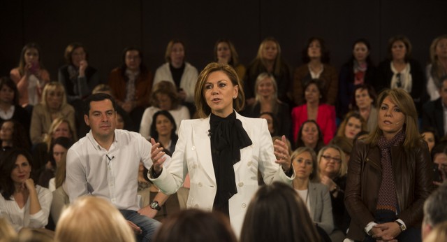 Mª Dolores de Cospedal en el acto "Cuestión de iguales" 