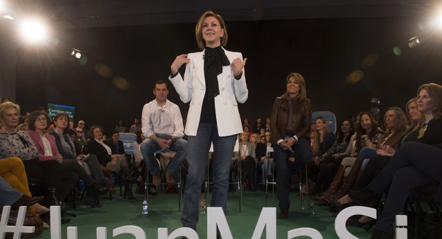 Mª Dolores de Cospedal en el acto "Cuestión de Iguales" 